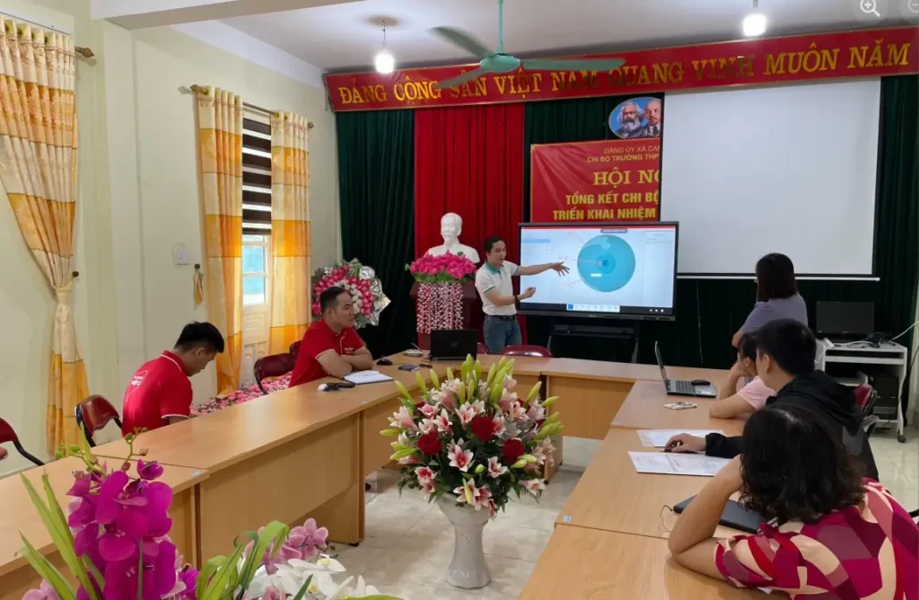 Trang bị thiết bị hội nghị cho UBND