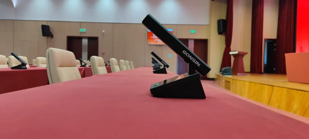 giải pháp âm thanh hội thảo không dây gonsin